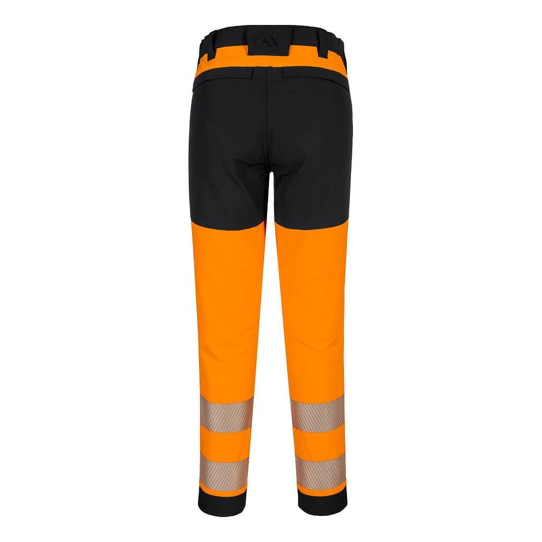 Pantalon stretch HV PW3 Orange/Noir