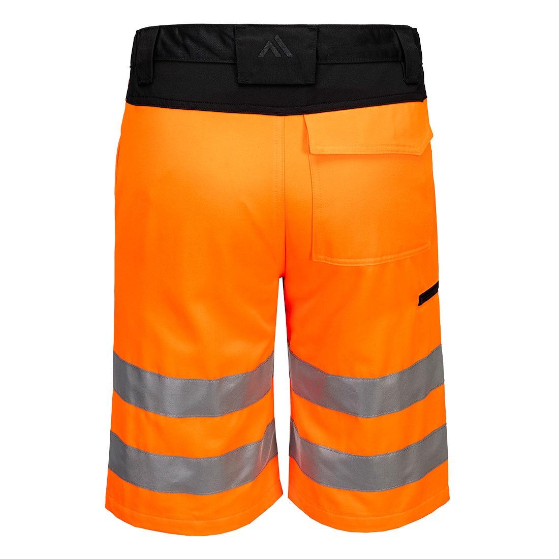 Bermuda WX2 eco-conçu stretch Orange/Noir