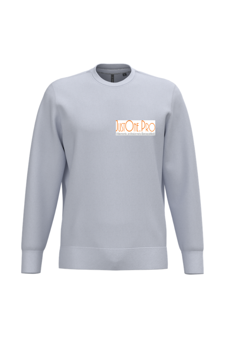 Zware herensweater 300 g met opdruk